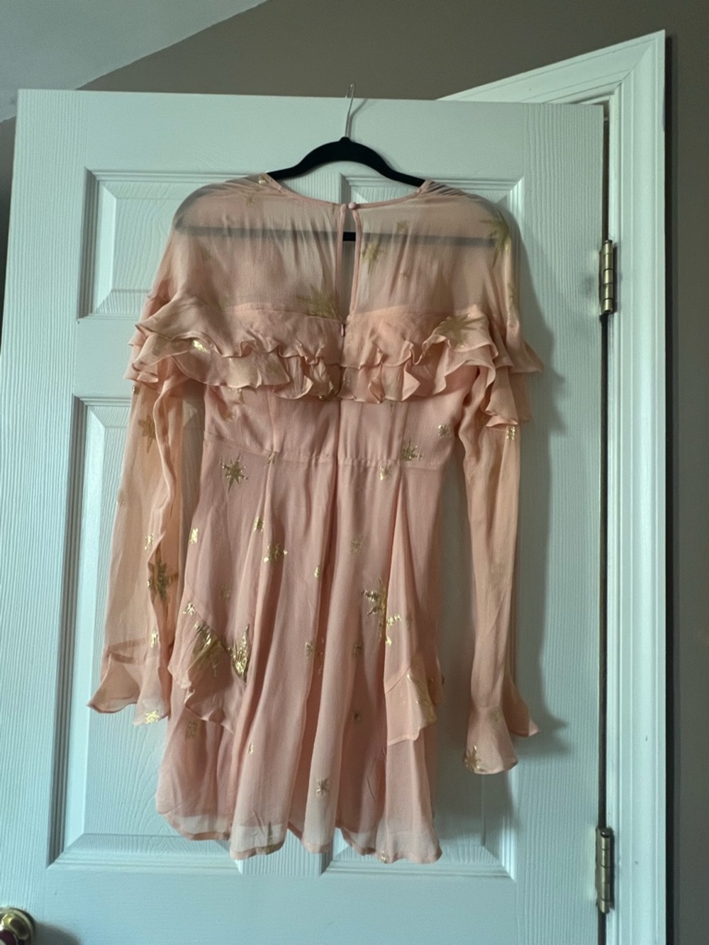 For Love & Lemons Gilded Star Mini Dress - Picture 4 of 5